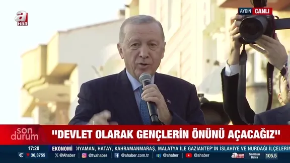 Başkan Erdoğan Aydın’da