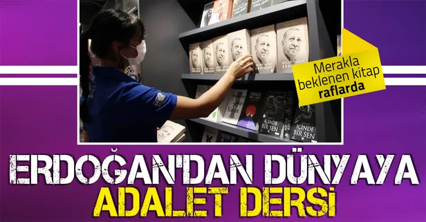 Başkan Erdoğan'ın kitabı sabah saatlerinden itibaren raflarda yerini aldı