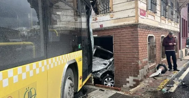 Son dakika: Beykoz Çubuklu Caddesi'nde İETT otobüsü faciası: 4 otomobile çarptı