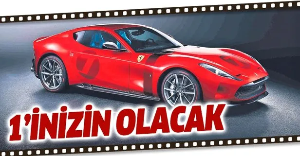 Ferrari Omologata sadece 1 kişide olacak