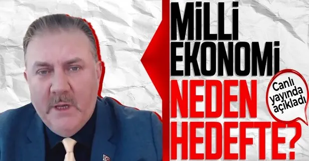 Milli ekonomi neden hedefte? Cumhurbaşkanı Başdanışmanı Yiğit Bulut A Haber canlı yayınında açıkladı