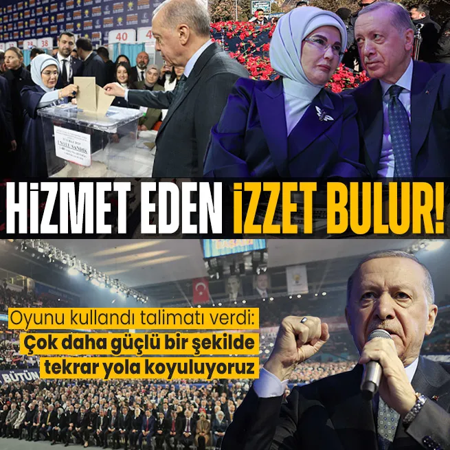 Başkan Erdoğan AK Parti teşkilatına talimatı verdi: Çok daha güçlü bir şekilde tekrar yola koyuluyoruz