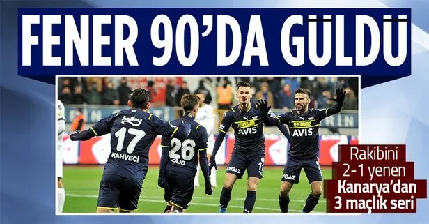 Kasımpaşa 1-2 Fenerbahçe | MAÇ SONUCU