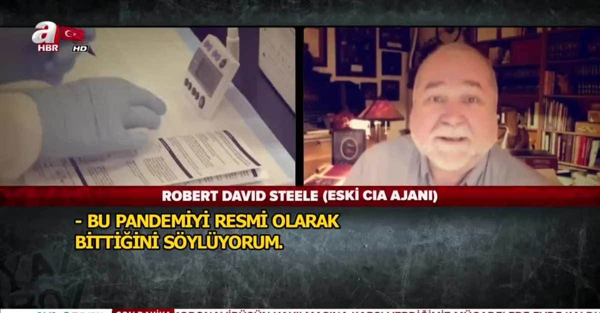 Eski CIA Ajanı Robert David Steele’den çarpıcı açıklama: Koronavirüs bilinçli olarak yayıldı