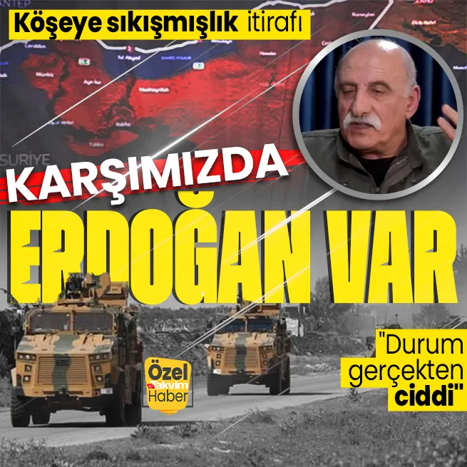 PKK elebaşı Duran Kalkandan köşeye sıkışmışlık itirafı! Durum gerçekten ciddi diyerek anlattı: Karşımızda Erdoğan engeli var