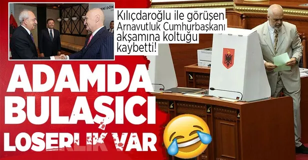 Gudubeti Arnavutluk'a da sıçradı! Kılıçdaroğlu ile görüşen Arnavutluk Cumhurbaşkanı Meta koltuğunu devretti