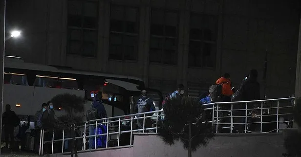 Dominik, El Salvador ve Küba'dan getirilen Türk vatandaşları Çorlu'da karantinaya alındı