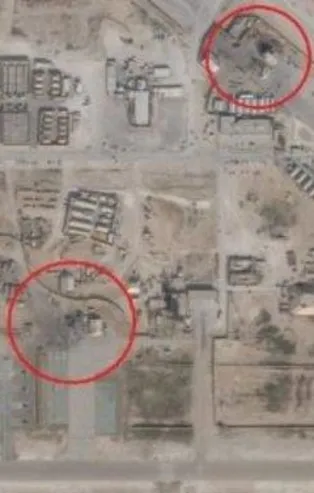 Son dakika: İran, ABD üssüne saldırısı sonrası görüntüleri paylaştı