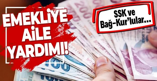 Emekliye aile yardımı