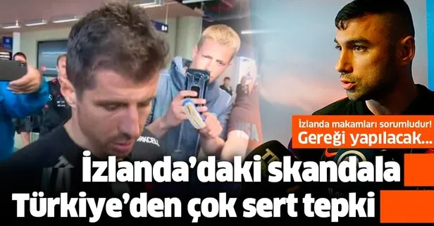 Son dakika: İzlanda’da Milli Takım’a pasaport işkencesi! Türkiye’den peş peşe çok sert tepkiler...