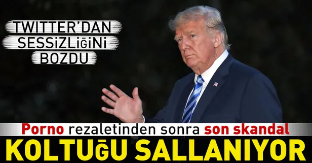 Trump suskunluğunu bozdu!