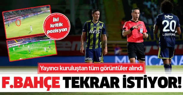 Fenerbahçe, Alanyaspor maçının tekrar edilmesi için TFF’ye başvuruyor