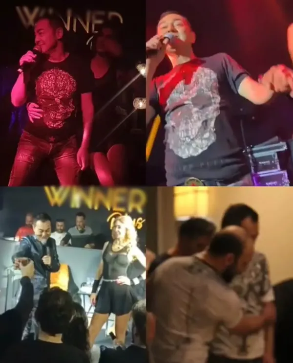 Serdar Ortaç'ın pantolonunun önündeki ıslaklık herkesi üzmüştü... 8 ay sonra yine yürek sızlattı! Gecenin sonunda tekerlekli sandalyeyle...-3