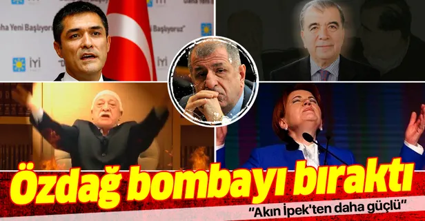 İYİ Parti'den bugün ihraç edilen İstanbul Milletvekili Ümit Özdağ: Buğra Kavuncu'nun FETÖ bağlantısı Akın İpek'ten daha güçlü
