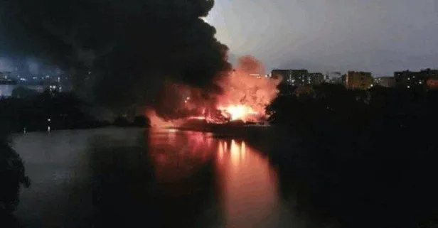 Son dakika: Moskova’da Federal Gümrük Servisi’nde yangın!