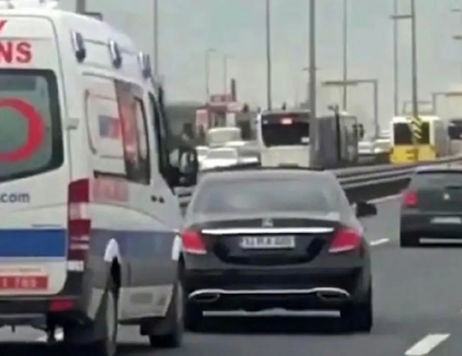 O maganda bu kez TEM’de ortaya çıktı