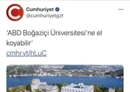 Cumhuriyet servis ettiği yalan haberle, manda ve himayeye evet dedi: ABD Boğaziçi arazisine el koyabilir