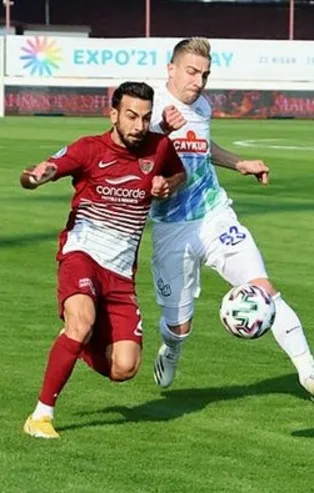 Hatayspor 2-2 Çaykur Rizespor (MAÇ SONUCU)
