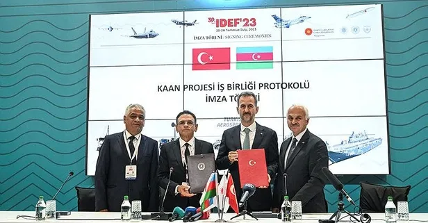 Gardaş'la KAAN protokolü! İmzalar atıldı: Milli Muharip Uçak, Azerbaycan ile geliştirilecek