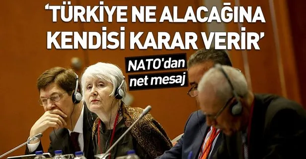 Türkiye ne alacağına kendisi karar verir