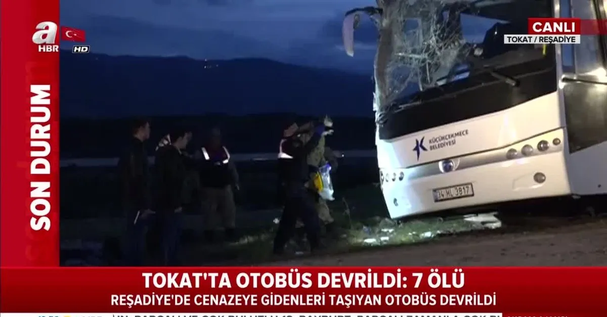 Tokat Resadiye De Feci Kaza Cok Sayida Ambulans Sevk Edildi Takvim