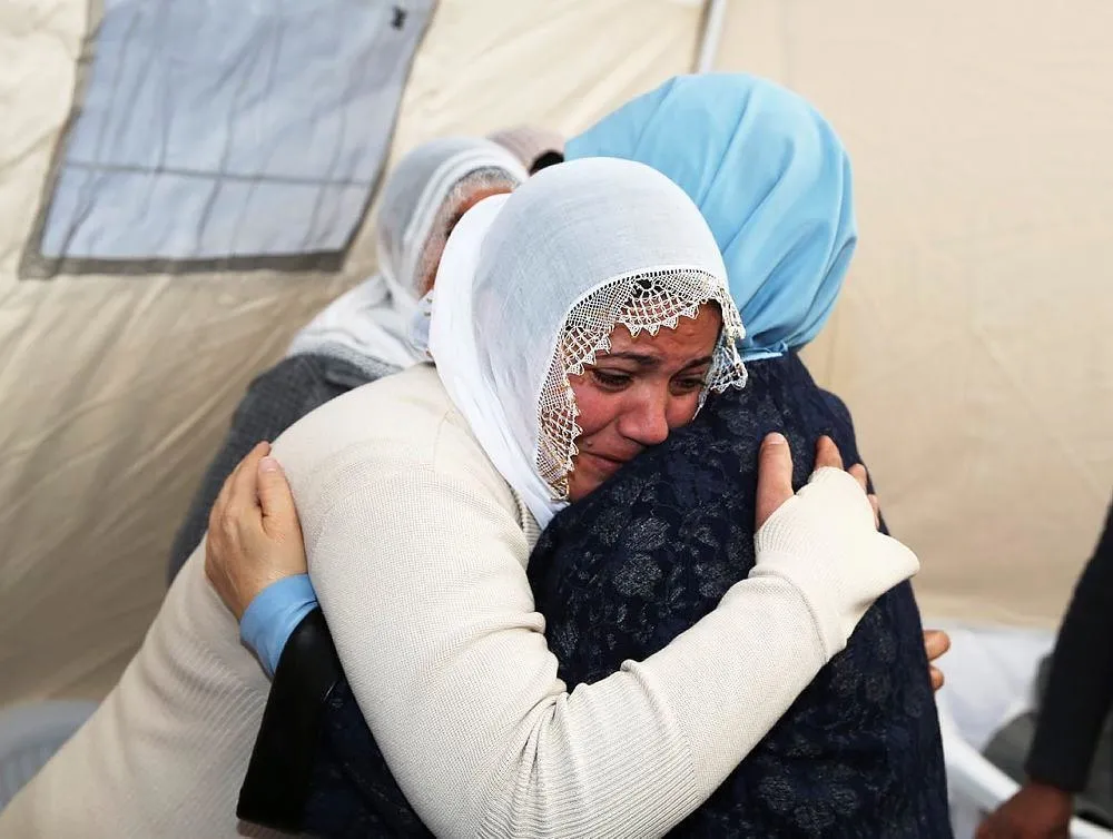 Emine Erdoğan, Siirt'teki maden faciası bölgesinde-3