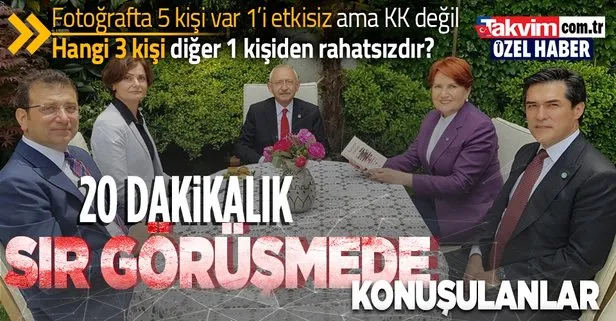 SON DAKİKA: Meral Akşener-Kemal Kılıçdaroğlu sır görüşmede neler konuştu? İkisi de Ekrem İmamoğlu’nun Diyarbakır gezisinden rahatsız