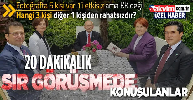 SON DAKİKA: Meral Akşener-Kemal Kılıçdaroğlu sır görüşmede neler konuştu? İkisi de Ekrem İmamoğlu'nun Diyarbakır gezisinden rahatsız