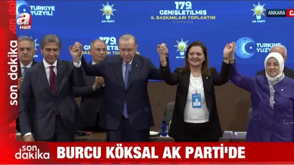 Burcu Köksal resmen AK Parti'de!