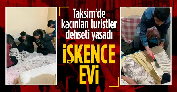 Taksim Meydanı'ndan kaçırılan 4 Nepalli turist operasyonla kurtarıldı