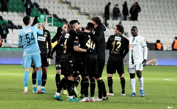 Süper Lig'in 24. haftasında Konyaspor, Giresunspor'u 1-0 yendi-1