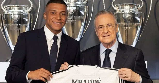 Kylian Mbappe resmen Real Madrid'de!