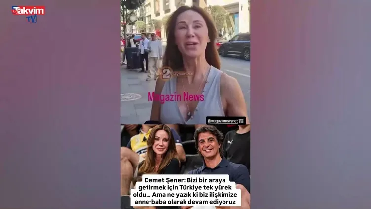 Demet Şener’den İbrahim Kutluay açıklaması! Çocuklarımız için yan yanayız