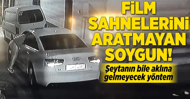 İstanbul'da film sahnelerini aratmayan soygun