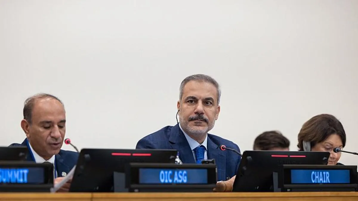 Bakan Fidan'dan İslam dünyasına çağrı: "Ortak bir tepki göstermeliyiz"