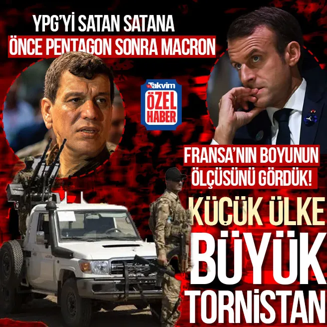 Küçük ülke büyük tornistan! Pentagon asker çekeceğini duyurunca YPGyi Fransa da sattı: Macrondan Şaraya Paris daveti
