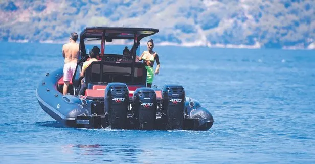 Süreyya Yalçın milyonluk botuyla hava attı