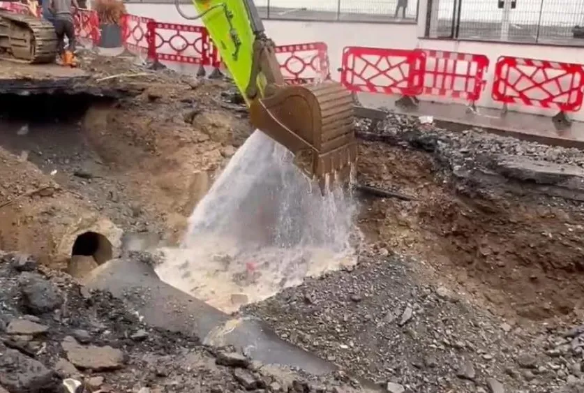 Patlayan boruya İBB usulü ’çözüm’