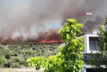 ÇEŞME YANGIN SON DAKİKA!
