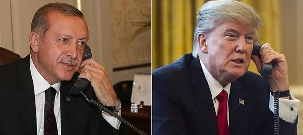 Trump’tan Erdoğan’a tebrik telefonu