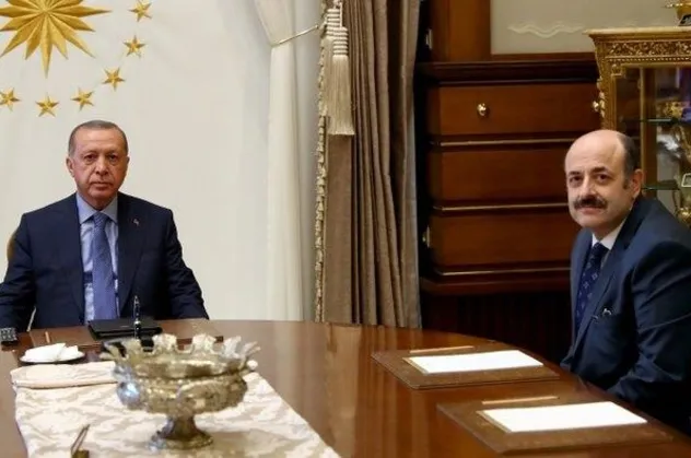 Başkan Erdoğan YÖK Başkanı Prof. Dr. Yekta Saraç'ı kabul etti