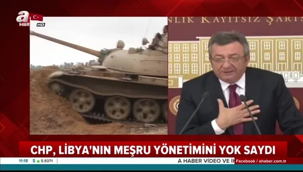 CHP'li Engin Altay Libya yönetimini yok sayarak terörist Hafter'e sahip çıktı