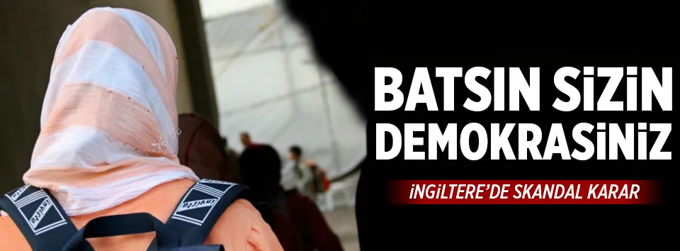 İngiltere’de tesettür sorgusu