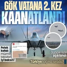 Gururumuz KAAN ikinci kez ’Gök Vatan’ ile buluştu! Dünyanın en güçlü hava kuvvetleri 2024 güncel liste... Türkiye kaçıncı sırada?