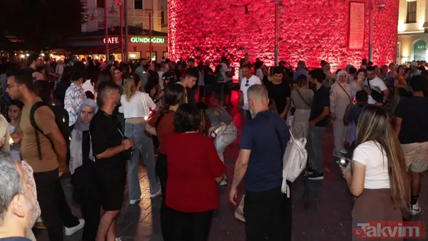 15 Temmuz'un aziz şehitleri unutulmuyor! Fotoğrafları Galata Kulesi'ne yansıtıldı - 17