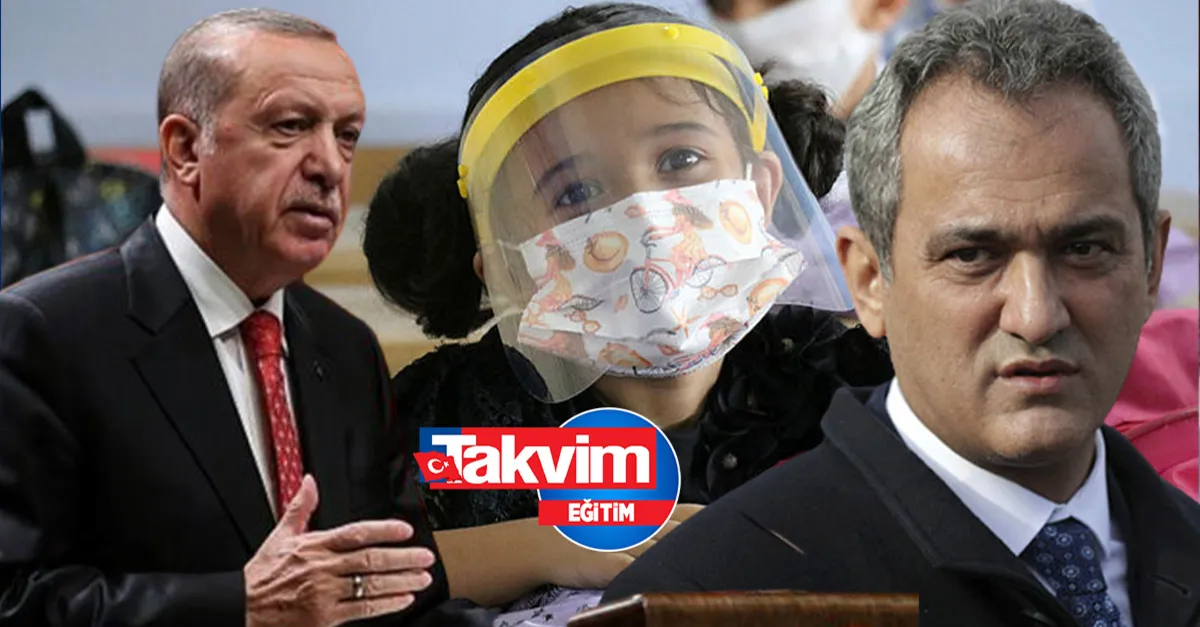 Flaş yüz yüze eğitim kararı! Cumhurbaşkanı Erdoğan resmen duyurdu! MEB harekete geçti! Pazartesi günü okullar...