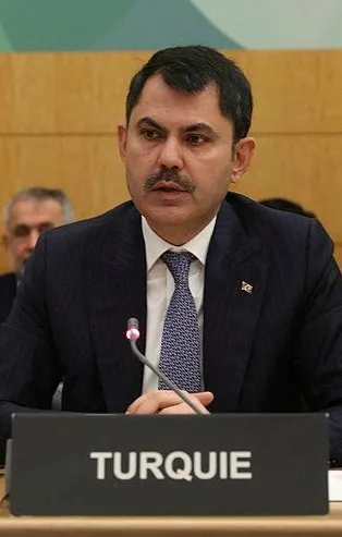 Çevre, Şehircilik ve İklim Değişikliği Bakanı Murat Kurum, OECD Toplantısı'nda Türkiye'nin deniz kirliliğiyle mücadelesini anlattı