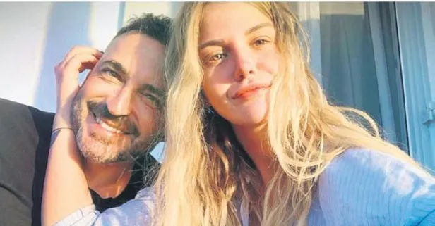Aslı Turanlı ve Yunan sevgilisi DJ Ilias Valeron'dan 'Hercai' keyfi