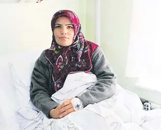 Hamile zannedildi tümör çıktı