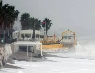 Antalya ve Isparta için fırtına uyarısı